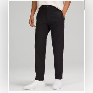 Lululemon 34x32 Commission Pant Slim Warpstreme - black